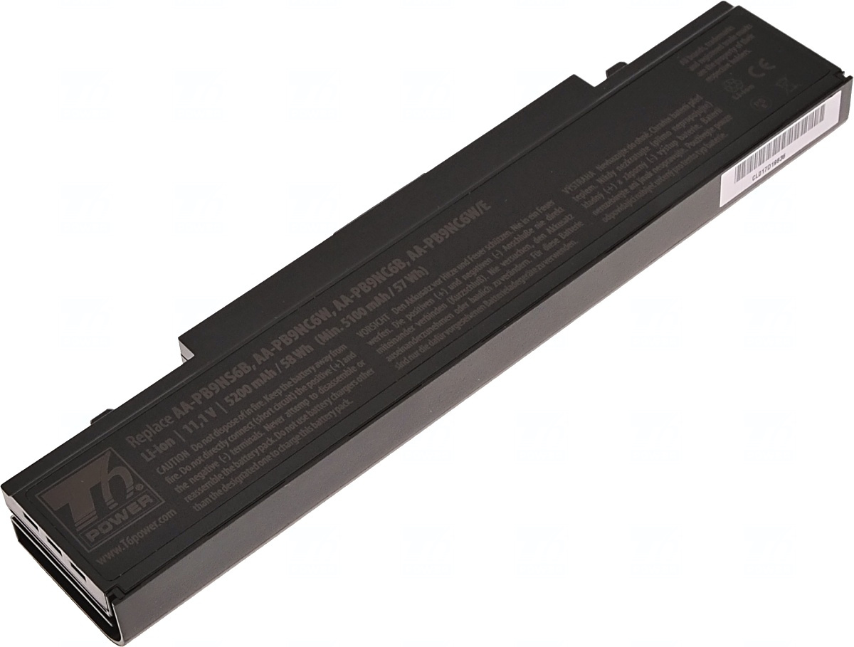 Baterie T6 Power AA-PB9NC6B, AA-PB9NC6W, AA-PB9NS6B, AA-PB9NC6W/E, AA-PB4NC6W, AA-PB9NC5B, AA-PB9NS6W, AA-PB9MC6W, AA-PB9MC6B, BA43-00198A, BA43-00207A, BA43-00281A, BA43-00347A, BA43-00348A