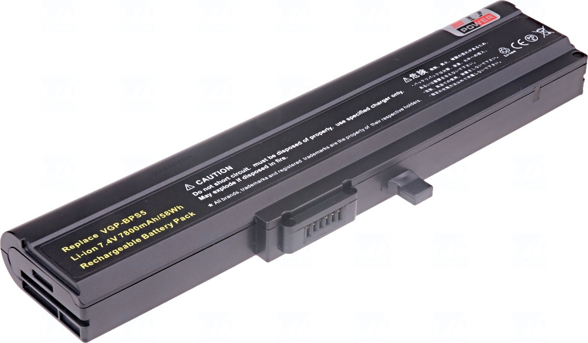 Baterie T6 power VGP-BPS5, VGP-BPS5A