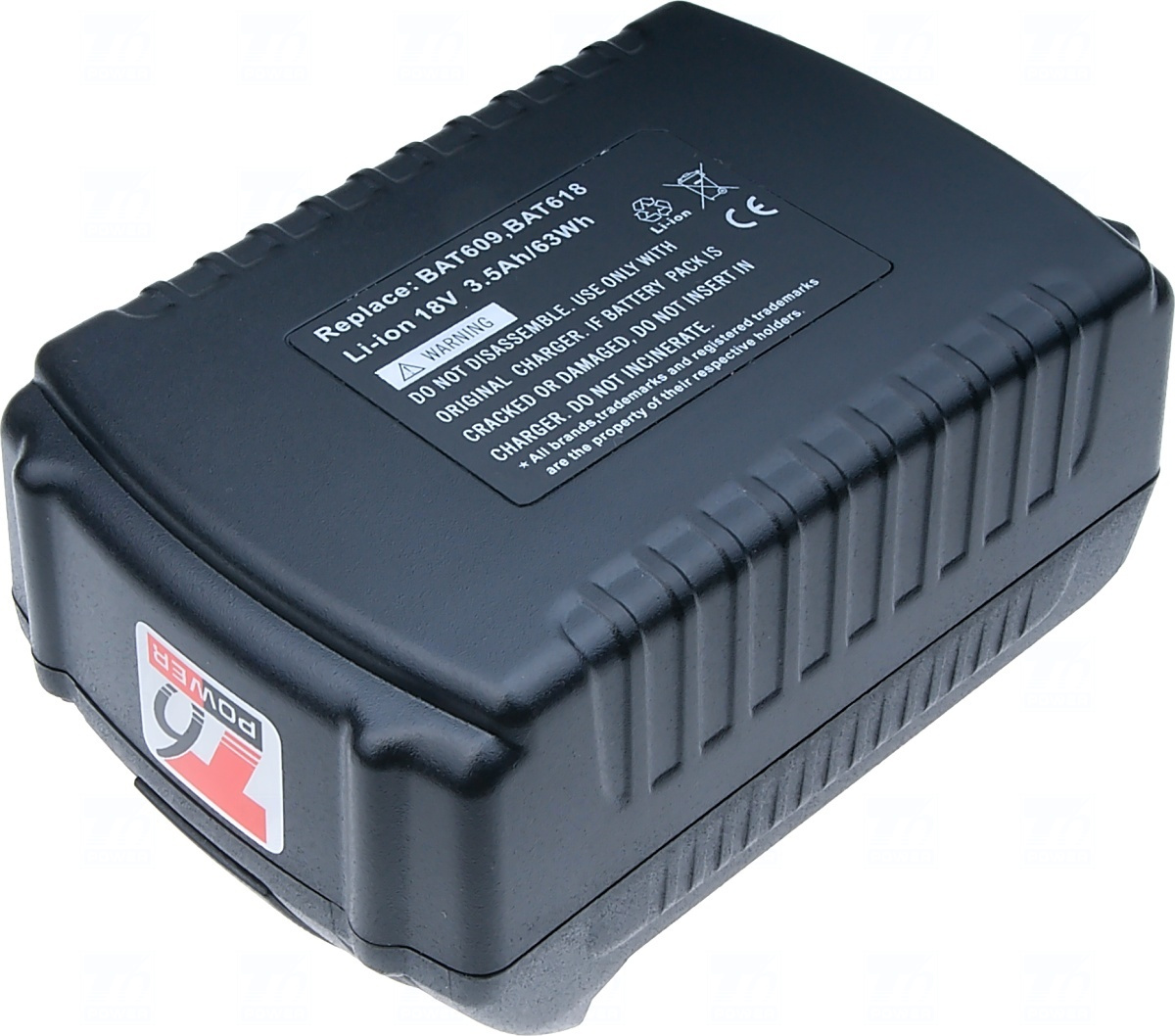 Baterie T6 power BAT618, 2 607 336 092, 2 607 336 170, 2 607 336 236, 2 607 336 560, 2 607 336 815, 1600Z00038, 1600Z00037, 2607336092, 2607336170, 2607336236, 2607336560, 2607336815