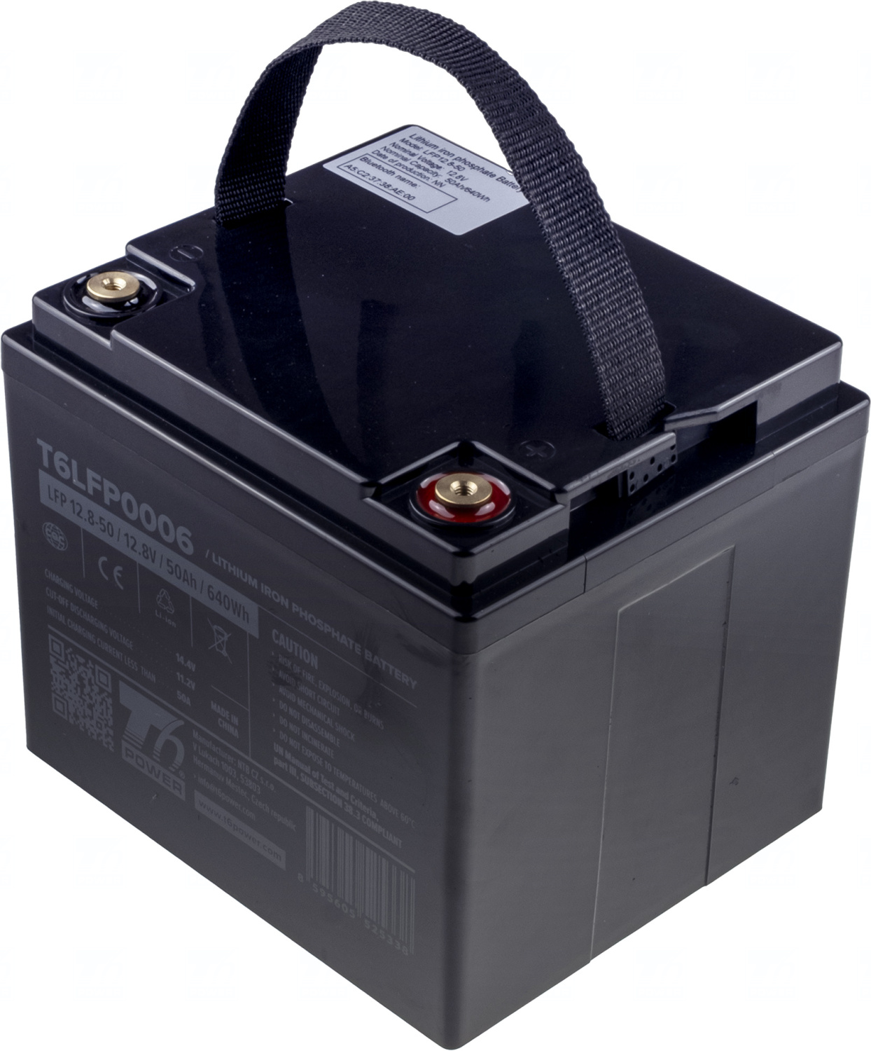 Baterie T6 Power LiFePO4, 12.8V, 50Ah, 640Wh, Bluetooth, T14