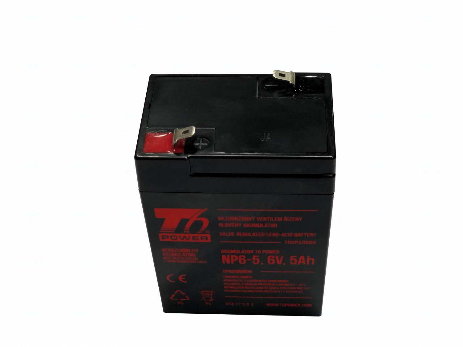 Akumulátor T6 Power NP6-5, 6V, 5Ah