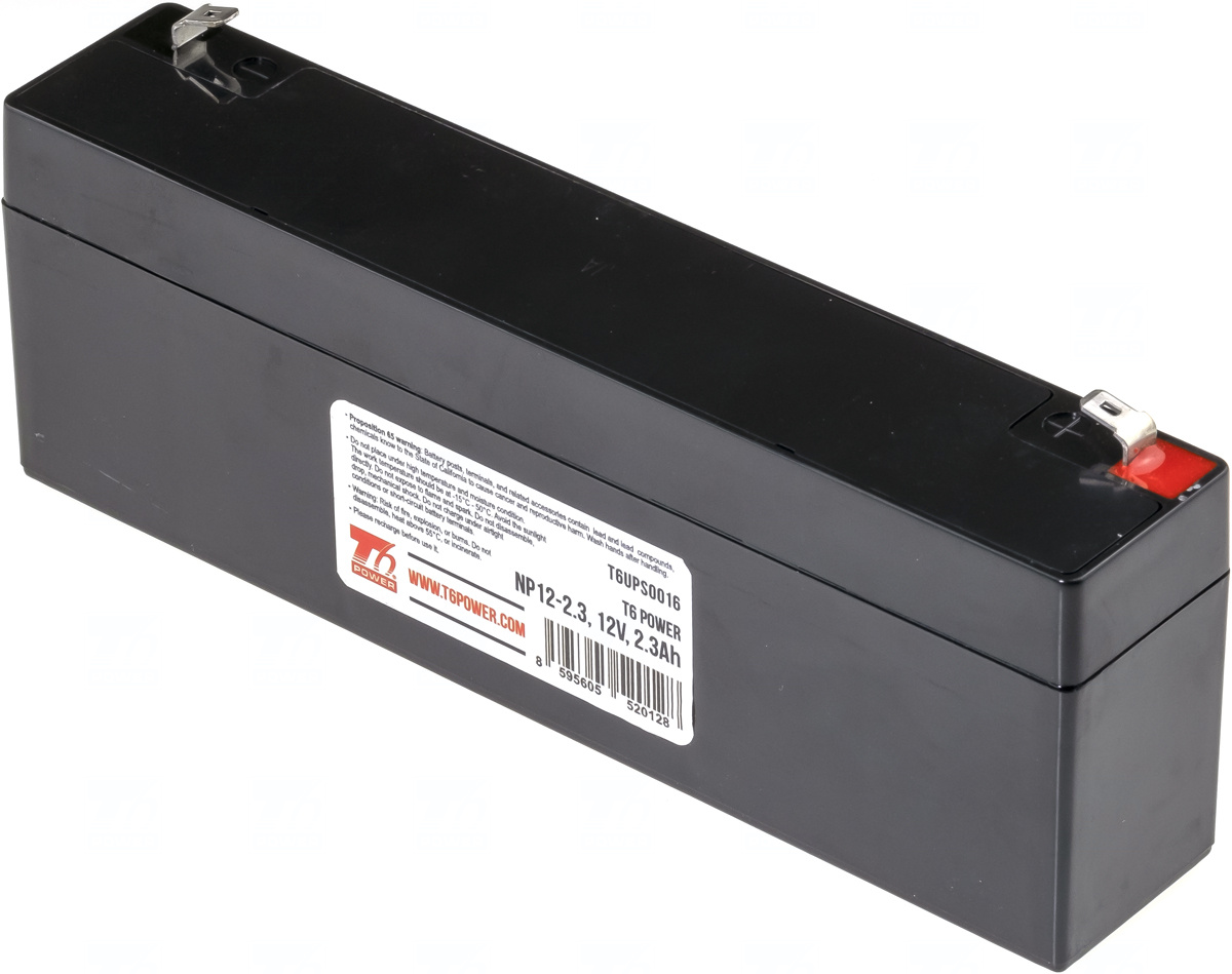 Akumulátor T6 Power NP12-2.3, 12V, 2,3Ah