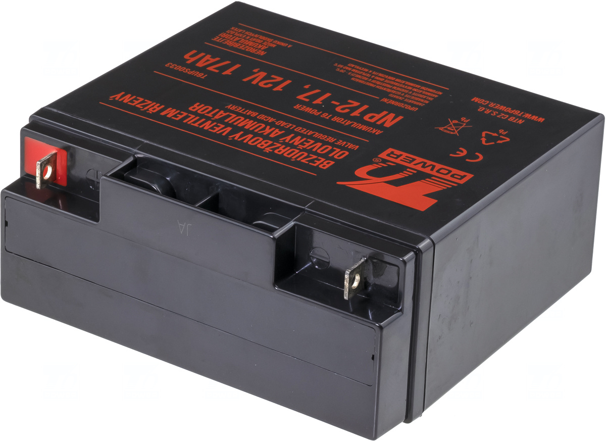 Akumulátor T6 Power NP12-17, 12V, 17Ah