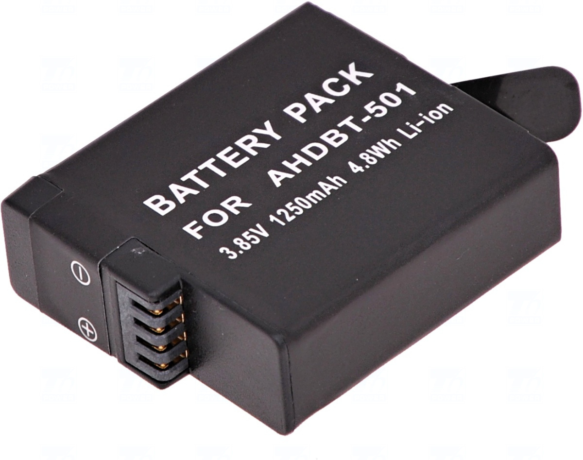 Baterie T6 power AABAT-001, AHDBT-501, 601-10197-000