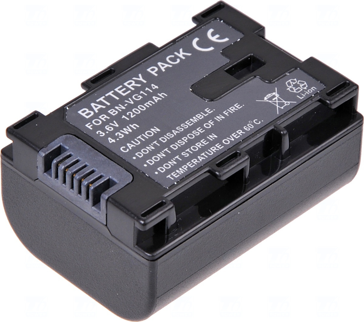 Baterie T6 power BN-VG107, BN-VG114, BN-VG107E, BN-VG107U, BN-VG114E, BN-VG114U, BN-VG108E, BN-VG108U