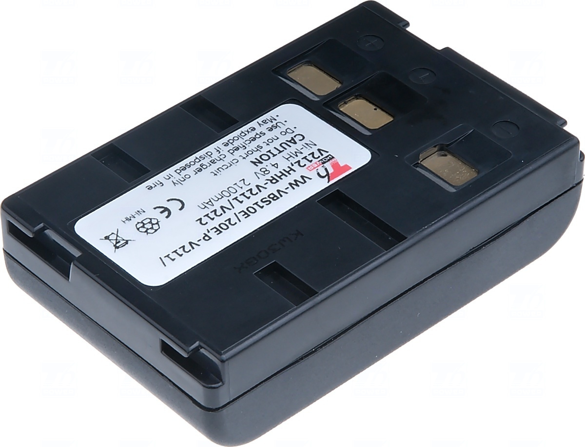 Baterie T6 Power HHR-V20, HHR-V211, P-V211, HHR-V211T/1H, P-V211T, VSB0200, VW-VBS10, VW-VBS10E, VP155