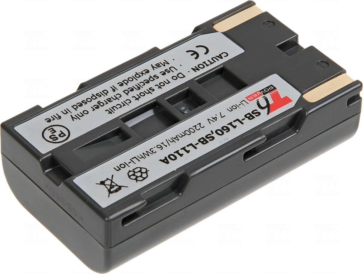 Baterie T6 power SB-L160, SB-L110A, šedá