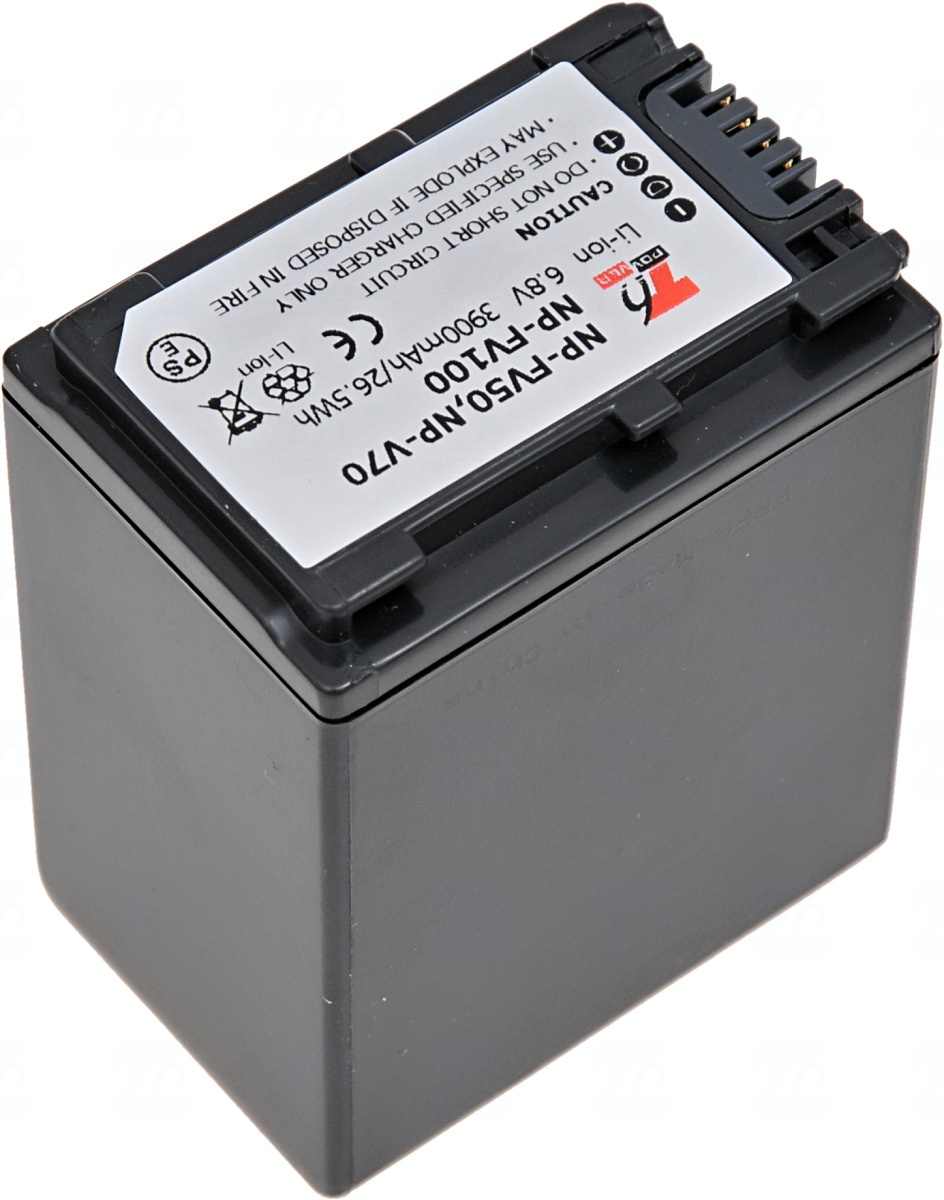 Baterie T6 power NP-FV100, NP-FV70, NP-FV50, NP-FV30