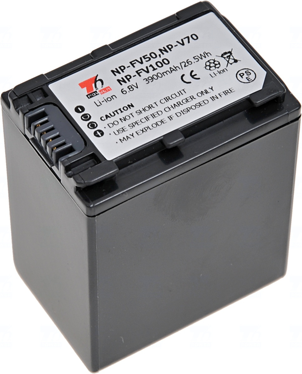 Baterie T6 power NP-FV100, NP-FV70, NP-FV50, NP-FV30